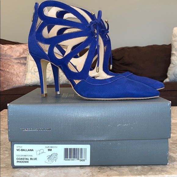 Vince Camuto Shoes - Vince Camuto Ballana Lace Up Pumps